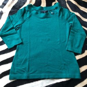 Banana Republic Jade Sweater with Button